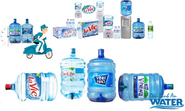 Các loại nước đóng chai hiện nay