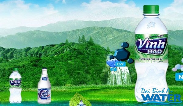 Nước khoáng Vĩnh Hảo có ga